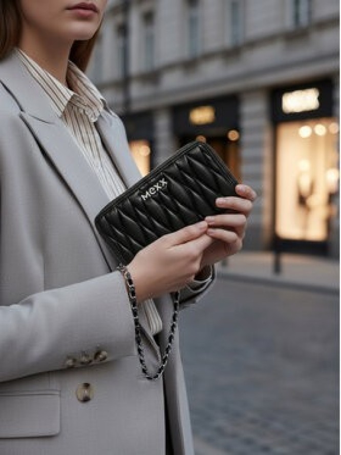 MEXX Portfel CEO-MEXX-W1-001-AW25 Czarny