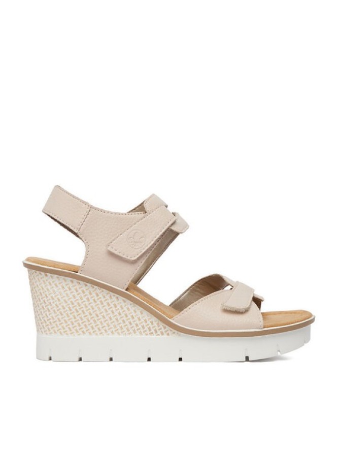 Rieker Sandały 68556-31 Beżowy