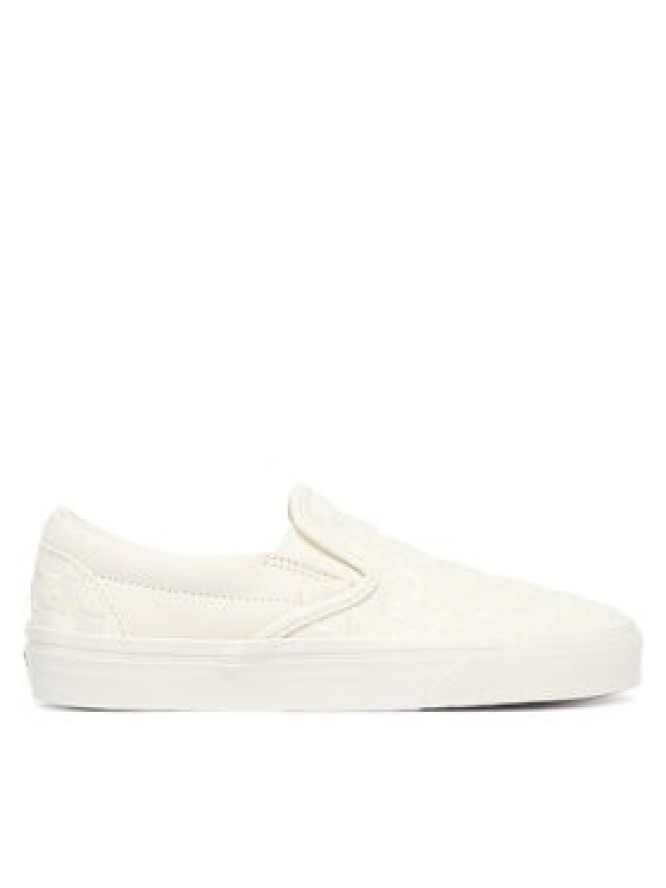 Vans Tenisówki Classic Slip-On VN000D6YC131 Kremowy