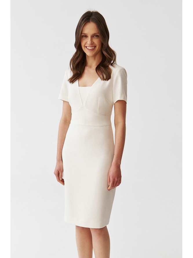 TATUUM Sukienka w kolorze kremowym rozmiar: 38