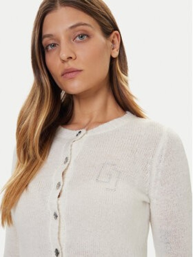 Gaudi Kardigan 521BD53011 Écru Regular Fit