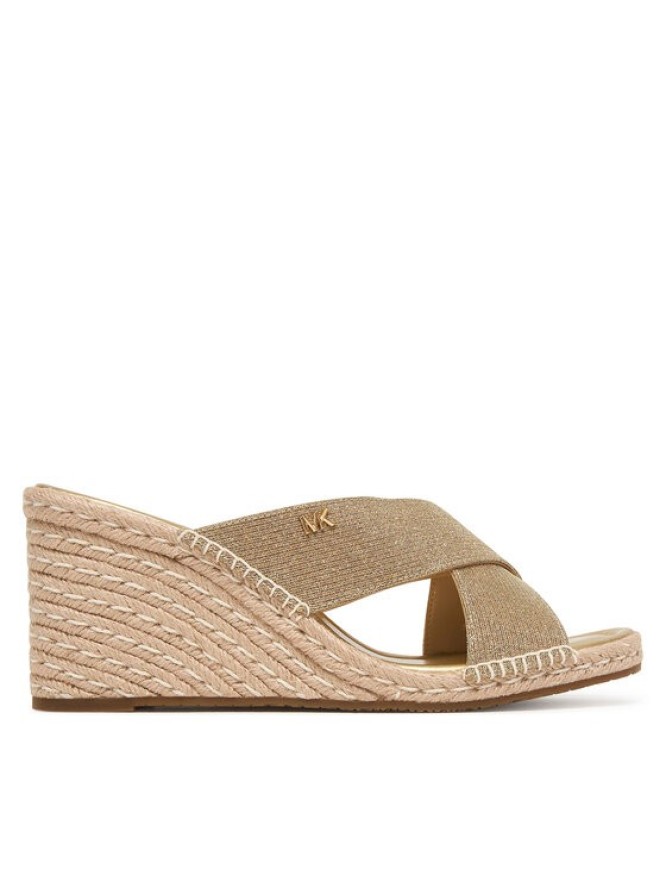 MICHAEL Michael Kors Espadryle Kenzie 40S6KZMS6D Złoty