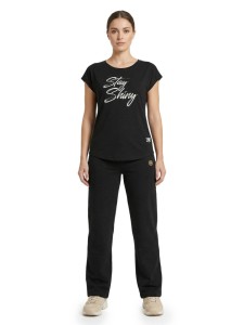 Elegancki damski T-shirt z krótkim rękawem