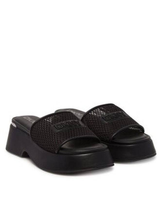 DKNY Klapki K1537441 Czarny