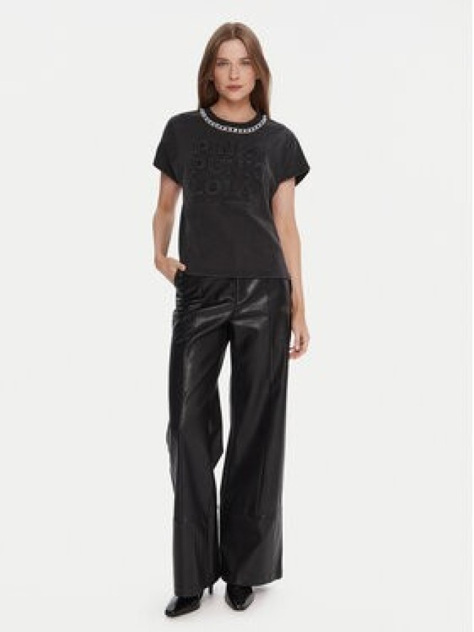 LOLA CASADEMUNT T-Shirt LF2515030 Szary Loose Fit