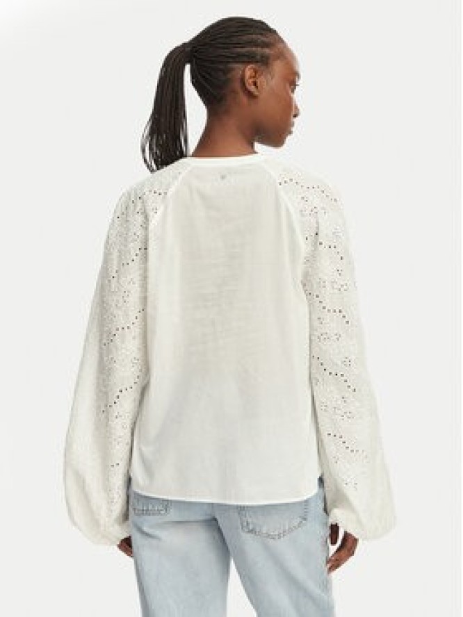 BOSS Bluzka Belvast 50559073 Biały Regular Fit