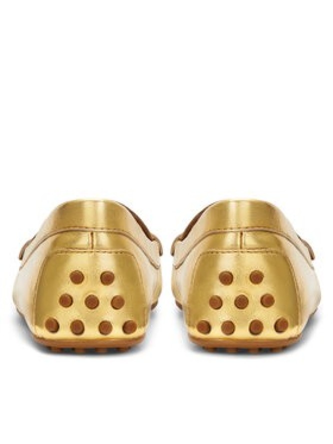 LAUREN RALPH LAUREN Mokasyny 802959222001 Złoty