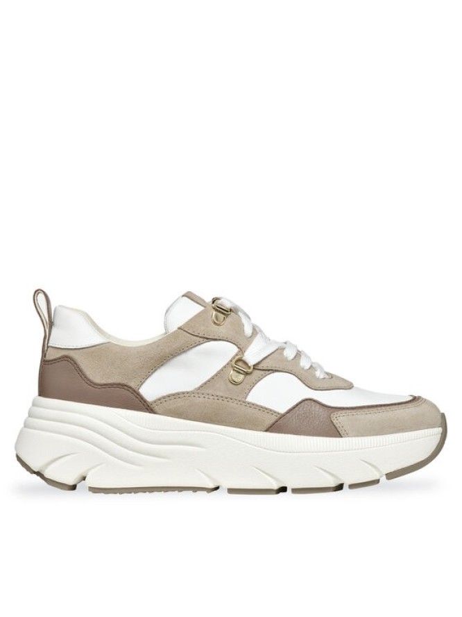 Geox Sneakersy D Diamanta D36UFE 08522 C0118 Biały