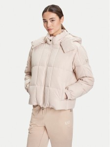 EA7 Emporio Armani Kurtka zimowa 7W000647 AF16074 U1046 Beżowy Regular Fit