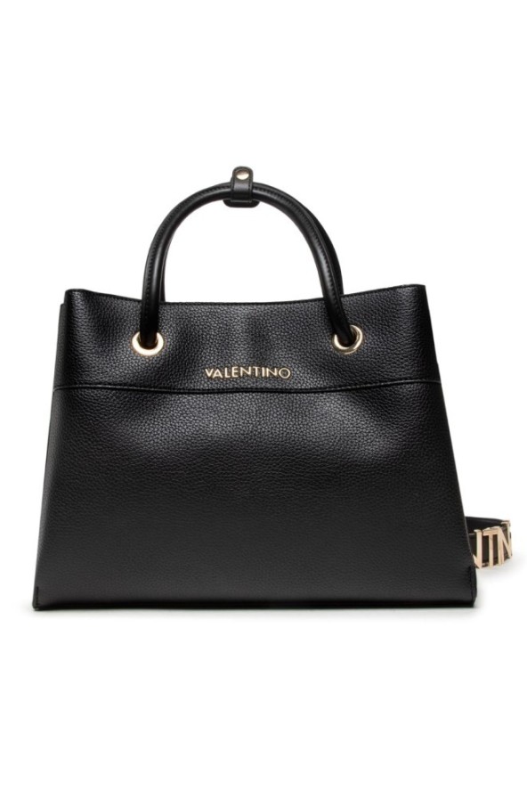 VALENTINO Duża czarna torebka Alexia SS26