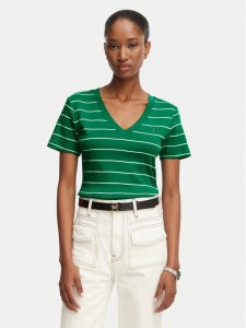 Tommy Hilfiger T-Shirt New Cody WW0WW40584 Zielony Slim Fit