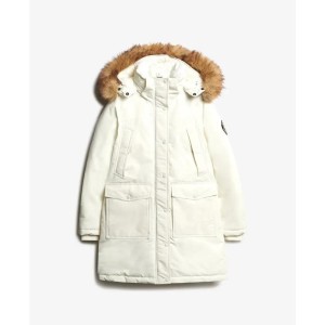 Parka z sztucznego futra damska Superdry Everest