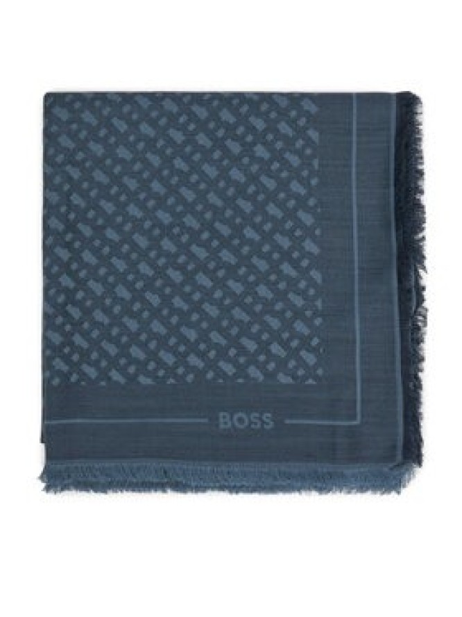 BOSS Chusta Ledonia 50517733 Granatowy