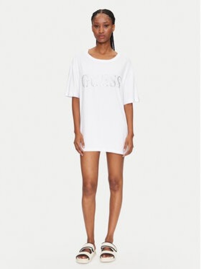 Guess T-Shirt E5GI07 K68D2 Biały Regular Fit