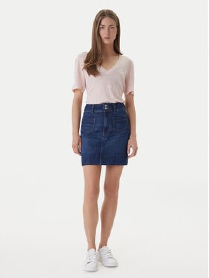 BOSS Spódnica jeansowa 50559404 Niebieski Regular Fit