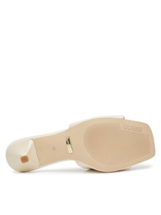 Guess Klapki FLJLUS PAF03 Écru