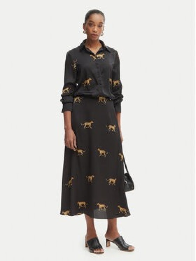 LOLA CASADEMUNT Koszula LS2615051 Czarny Regular Fit