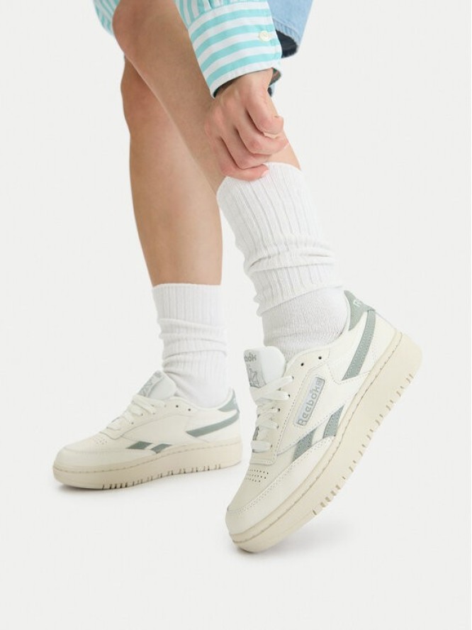 Reebok Sneakersy EO-CLUB C DOUBLE REVENGE 100244645 Écru