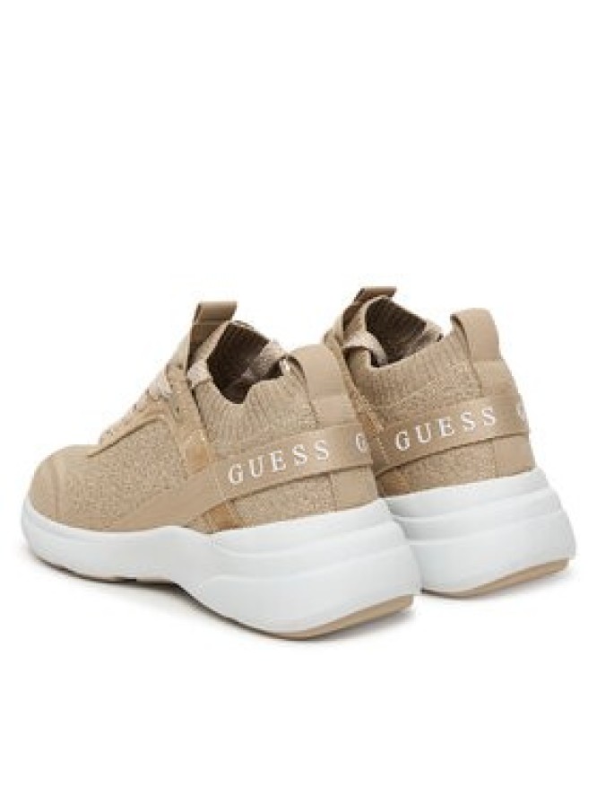 Guess Sneakersy FLJMLD FAB12 Beżowy