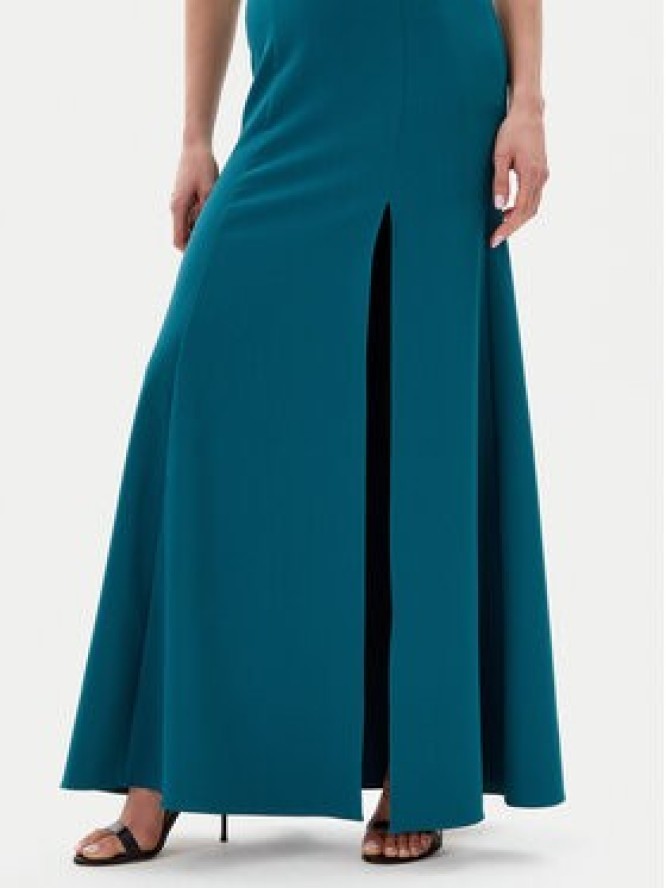 Rinascimento Sukienka wieczorowa CFC0019847002 Zielony Regular Fit