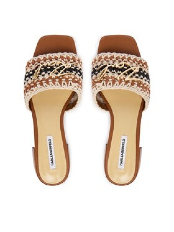 KARL LAGERFELD Klapki Petalo II KL80701C Écru