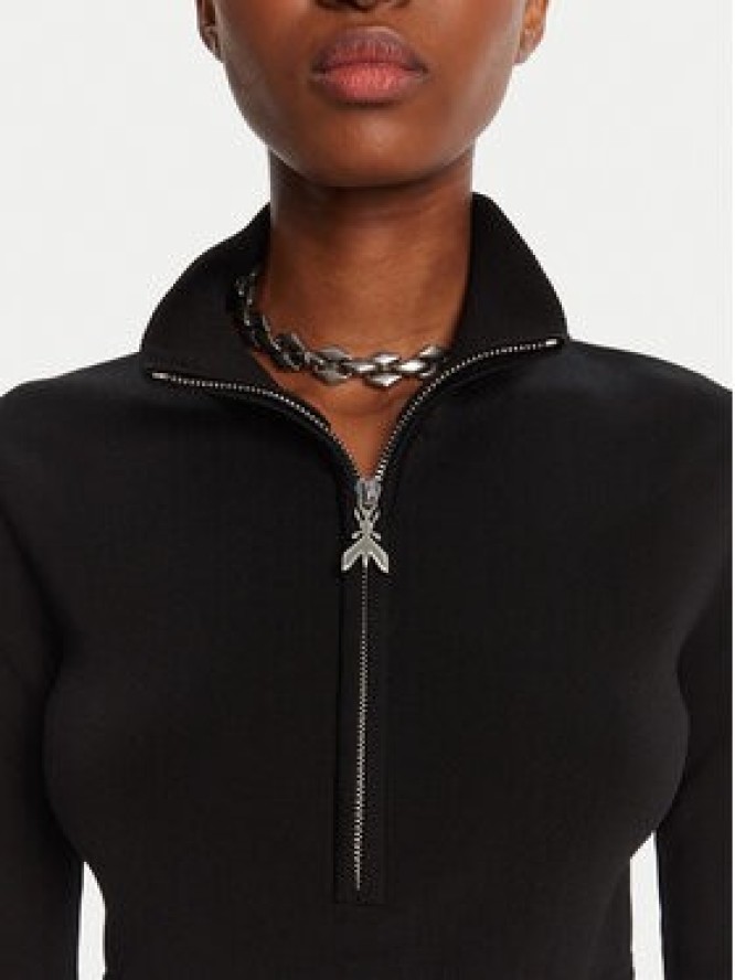 Patrizia Pepe Sweter 8K0323 K274 Czarny Regular Fit