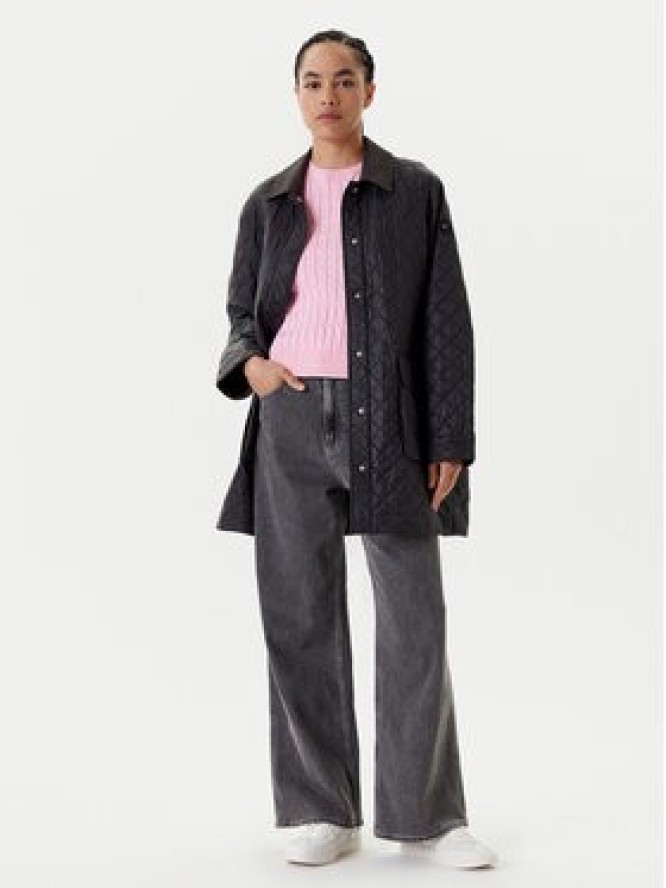 Tommy Hilfiger Kurtka przejściowa WW0WW46448 Czarny Regular Fit