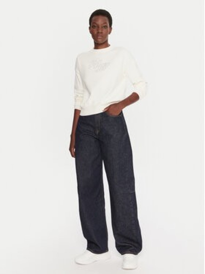 HUGO Sweter Slogix_B 50548145 Beżowy Relaxed Fit