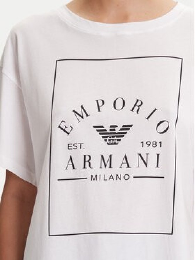 Emporio Armani Underwear T-Shirt EW000553 AF10887 U0002 Biały Loose Fit