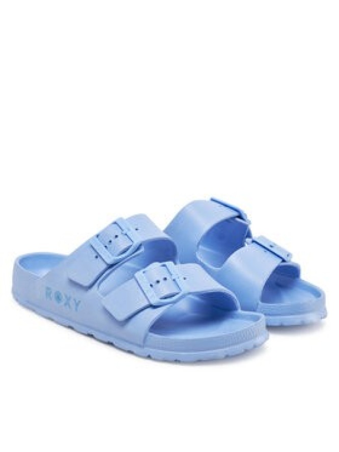 Roxy Klapki Kattie ARJL101228 Błękitny