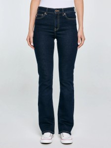 jeansy damskie granatowe adela bootcut 505
