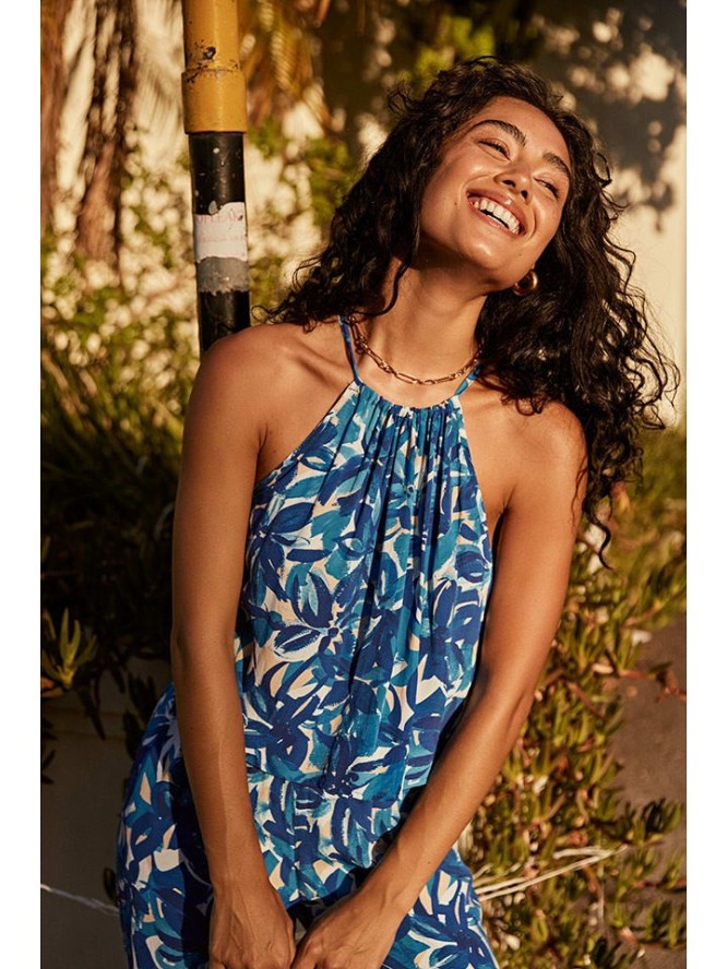 SHIWI Top w kolorze niebieskim rozmiar: S