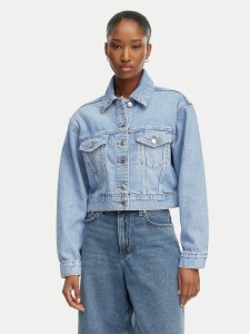 HUGO Kurtka jeansowa Galatea 50557043 Niebieski jasny Regular Fit