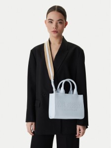 LOVE MOSCHINO Torebka JC4044PP1OLE0701 Błękitny
