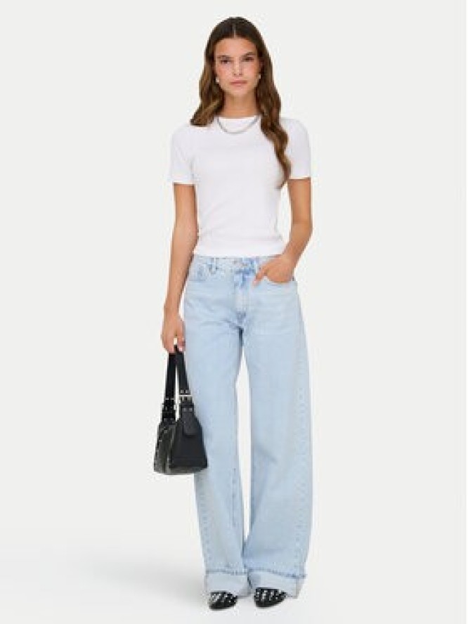 ONLY Jeansy Ella 15368955 Błękitny Wide Leg