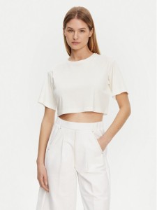 Max Mara Leisure T-Shirt 2516941098650 Écru Regular Fit