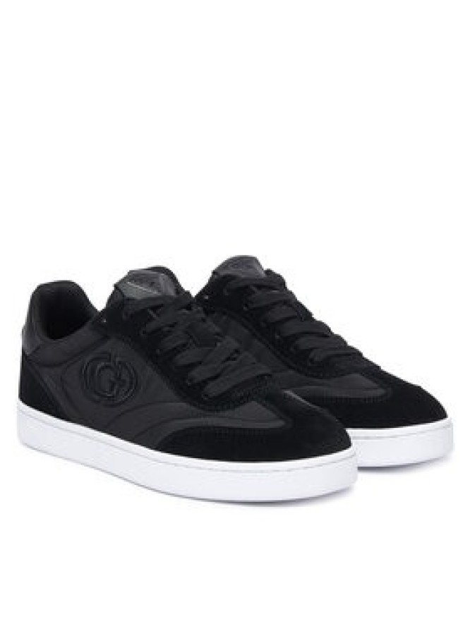 Guess Sneakersy FLTJAC LEA12 Czarny