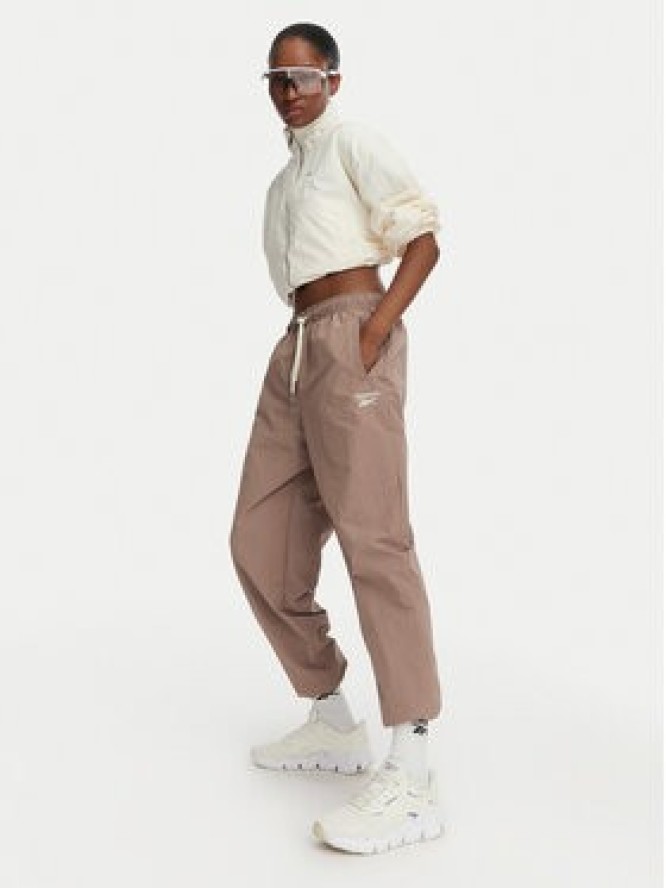 Reebok Spodnie dresowe Kalina RK25694CCW - LIGHT COCOA/LINEN Brązowy Relaxed Fit