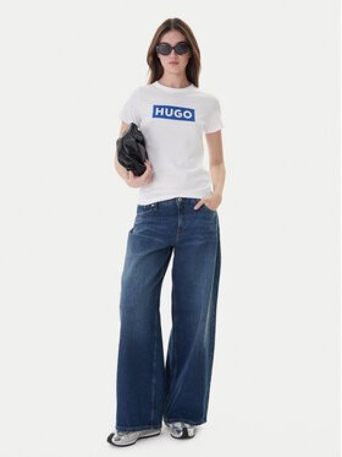 Hugo T-Shirt Classic 50510772 Biały Regular Fit