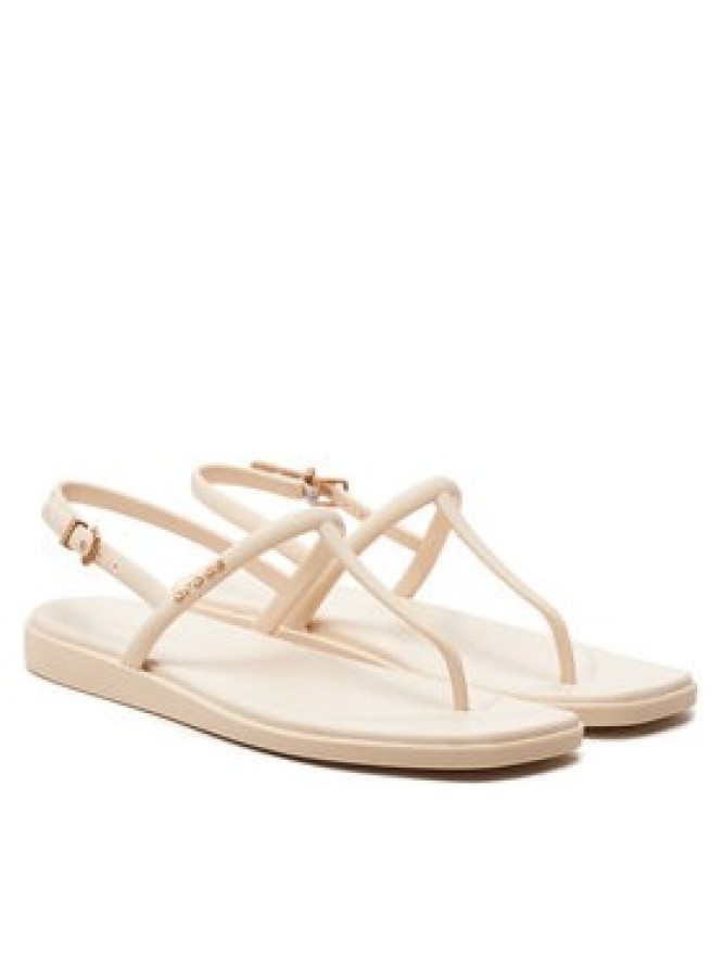 Crocs Sandały Miami Thong Sandal 209793 Beżowy