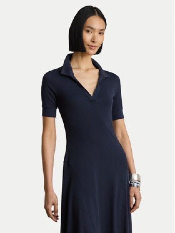 LAUREN RALPH LAUREN Sukienka codzienna 200P14037001 Granatowy Regular Fit