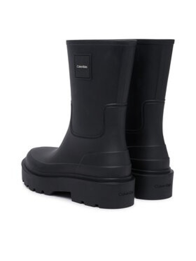 Calvin Klein Kalosze Rainboot Rubber HW0HW03179 Czarny