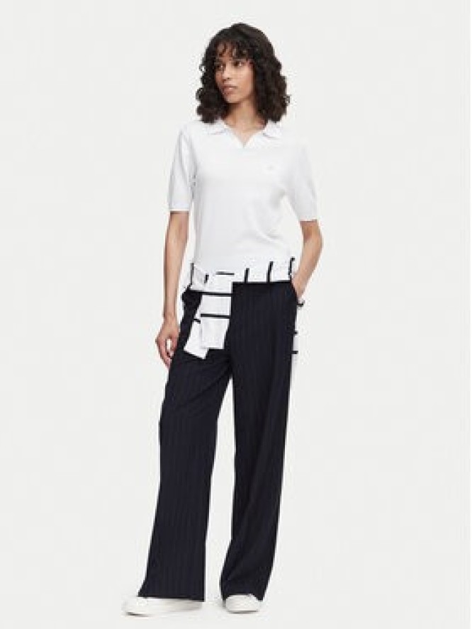 Beverly Hills Polo Club Polo P-SS26W-M550273 Biały Regular Fit