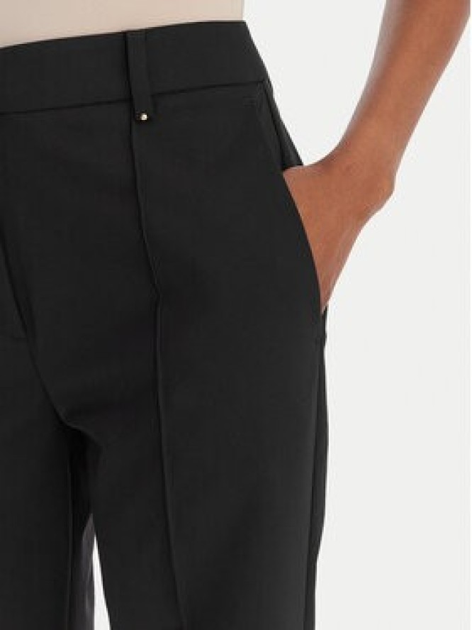 KARL LAGERFELD Spodnie materiałowe B1W10003 Czarny Straight Leg