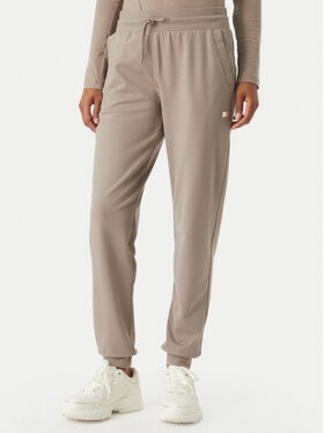 EA7 Emporio Armani Bluzka 7W000456 AF10373 U6100 Beżowy ciemny Slim Fit