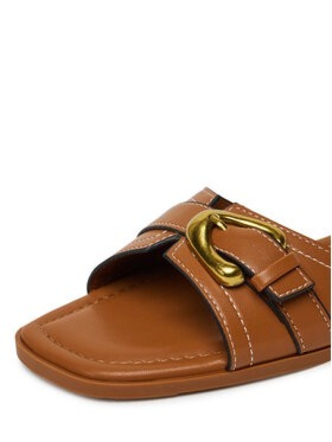 JENNY Klapki R080824 Brązowy