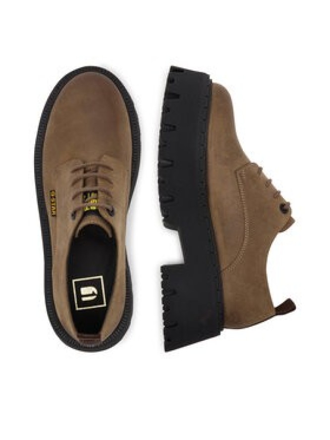 G-Star Raw Półbuty WI34-MANYA-02 Brązowy