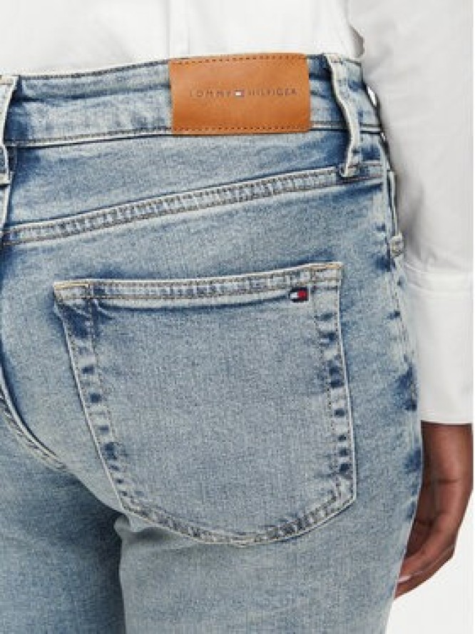 Tommy Hilfiger Jeansy New Doreen WW0WW49968 Niebieski Slim Fit