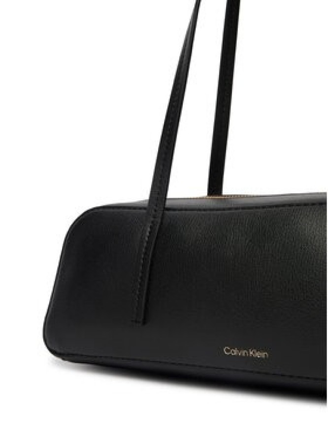 Calvin Klein Torebka Foil Logo Bauletto LV04F3636G Czarny