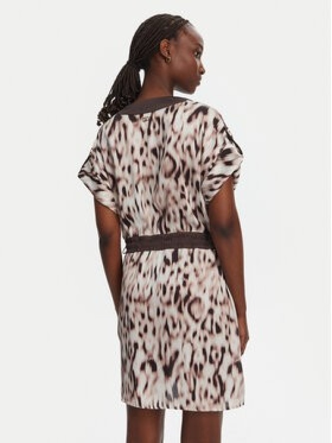 Liu Jo Sport Sukienka codzienna TA5194 TS964 Beżowy Regular Fit